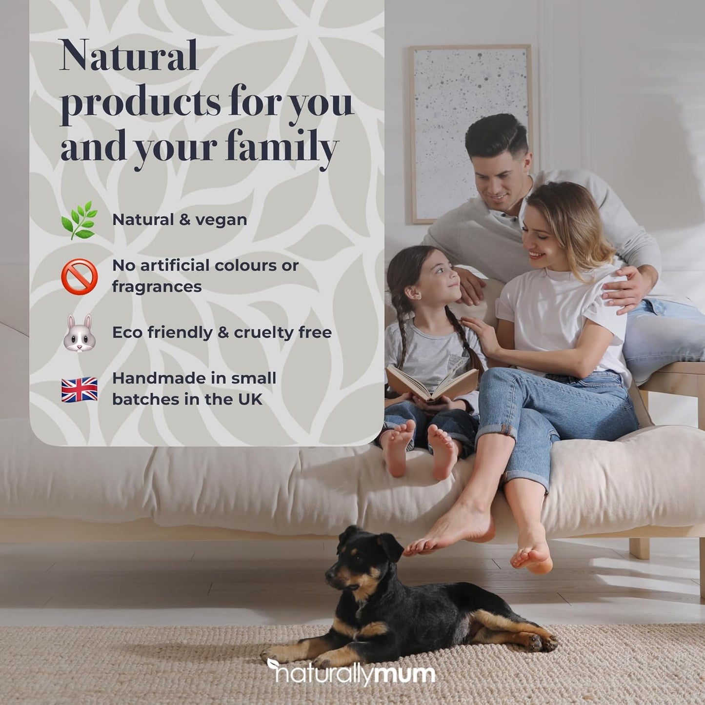 NaturallyMum - Magnesium Body Lotion [NATURAL & VEGAN] - Topical Magnesium Cream Lotion Support for Sleep, Bone, Heart & Muscle Health - Unscented - Made in UK & Safe for Kids