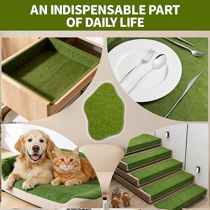 Campsite Green Fabric Sheet 108" X 36", 1.4mm Thick Large Soft Durable Flexible