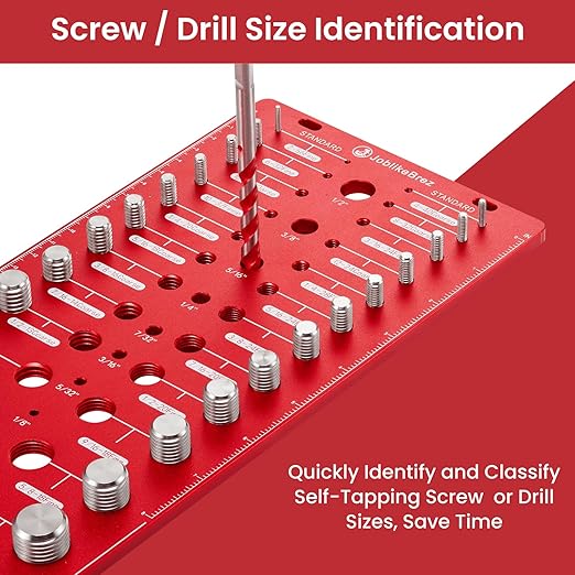 Thread Checker, 76 Nut and Bolt Thread Checker, 28 Standard & 28 Metric & 20
