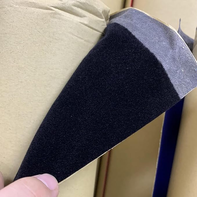 Self Adhesive Sheets Peel and Stick Velvet Flock Soft Velvet Drawer Liner DIY