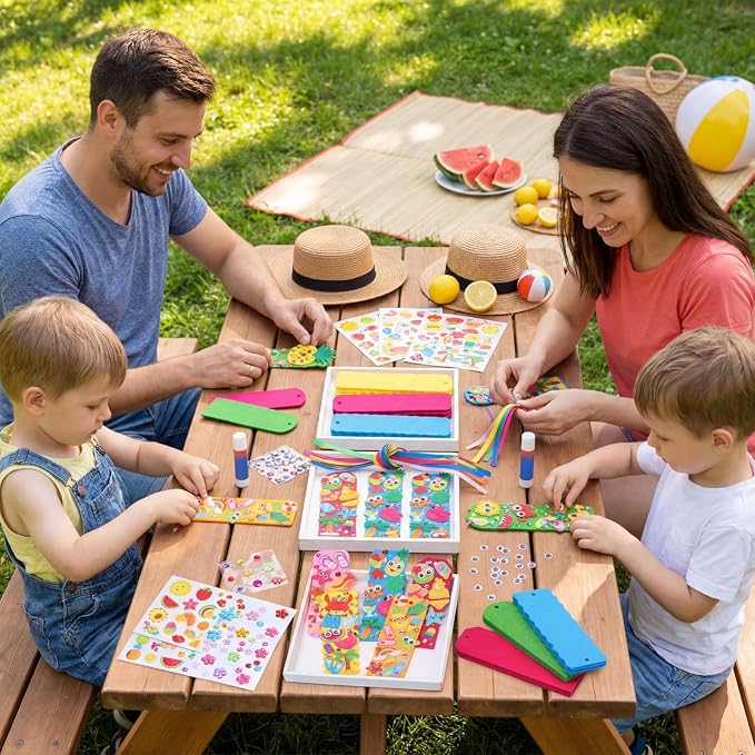 Capoda Summer Bookmark Craft Kits Felt DIY Make Your Own Bookmark
