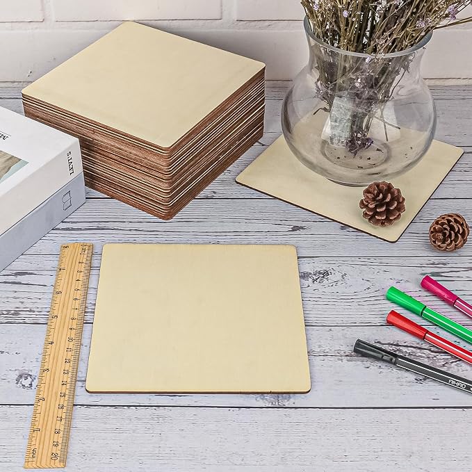 120 PCS Unfinished Plywood Sheets