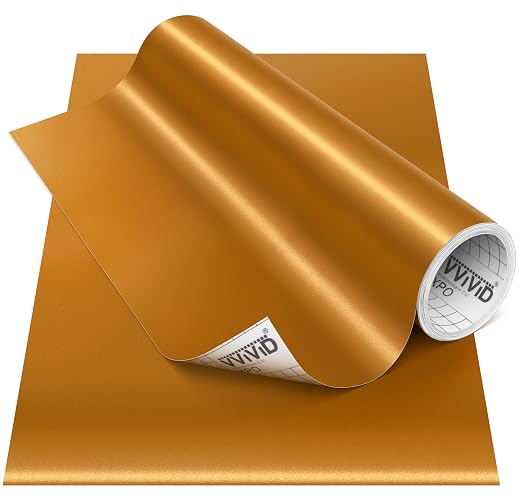 VViViD DECO65 Matte Pastel Copper Permanent Adhesive Craft Vinyl