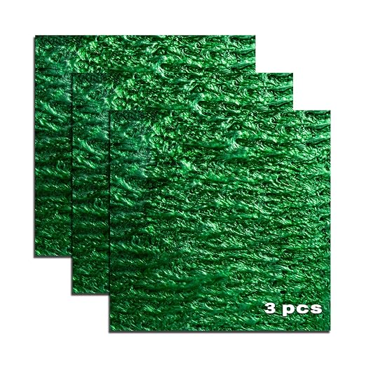 TOEPODO Pearlescent Ripple Cast Acrylic Sheets 1/8inch Thick Marble Acrylic