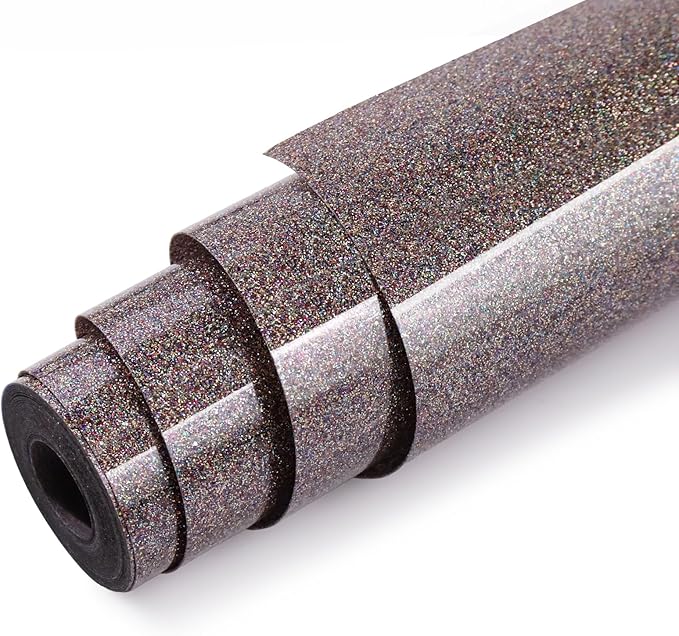 Glitter HTV Heat Transfer Vinyl Roll