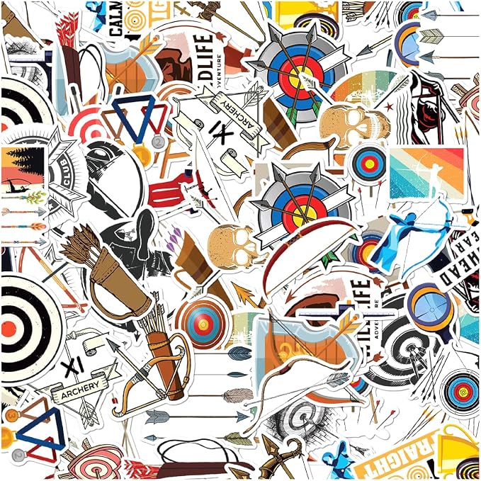 Archery Target Bow Arrow Trophy Quote Design