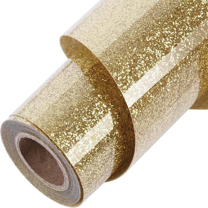 TORC Champagne Glitter HTV Champagne Heat Transfer Vinyl HTV Rolls