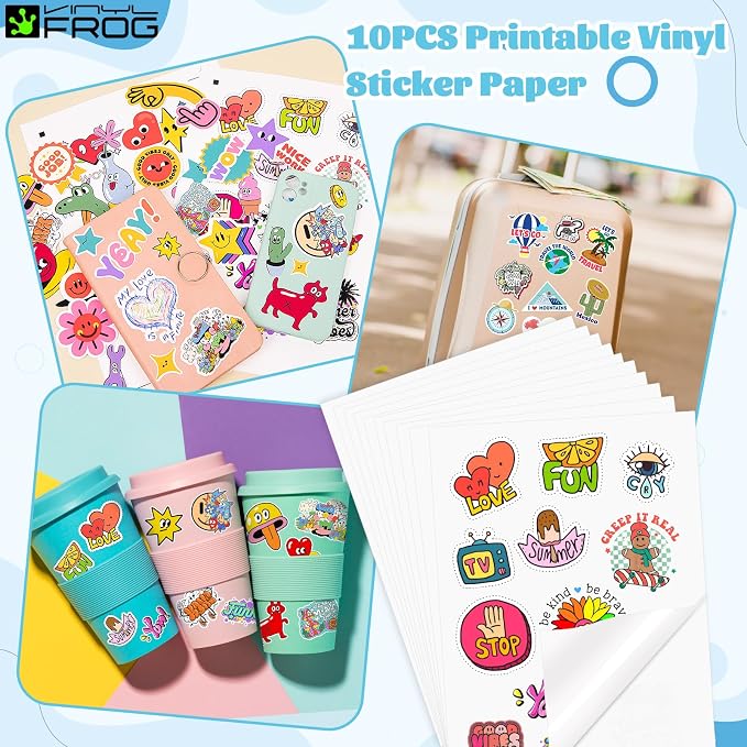 VINYL FROG 60PCS Accessories Bundle