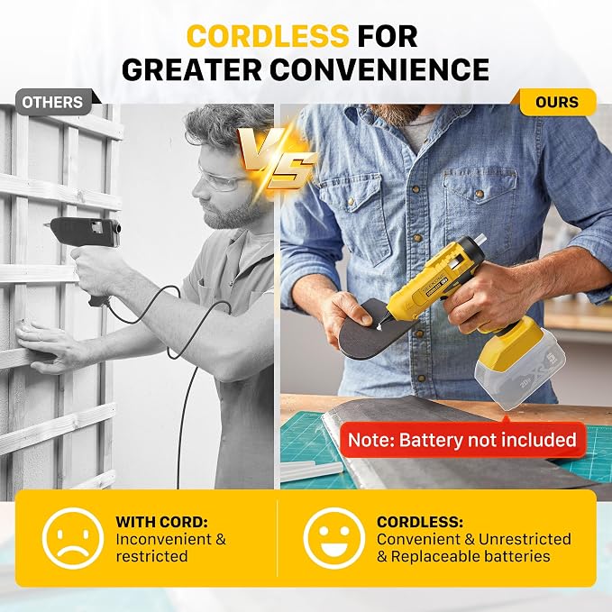 SEEKONE Hot Glue Gun, 100W Cordless Hot Glue Gun
