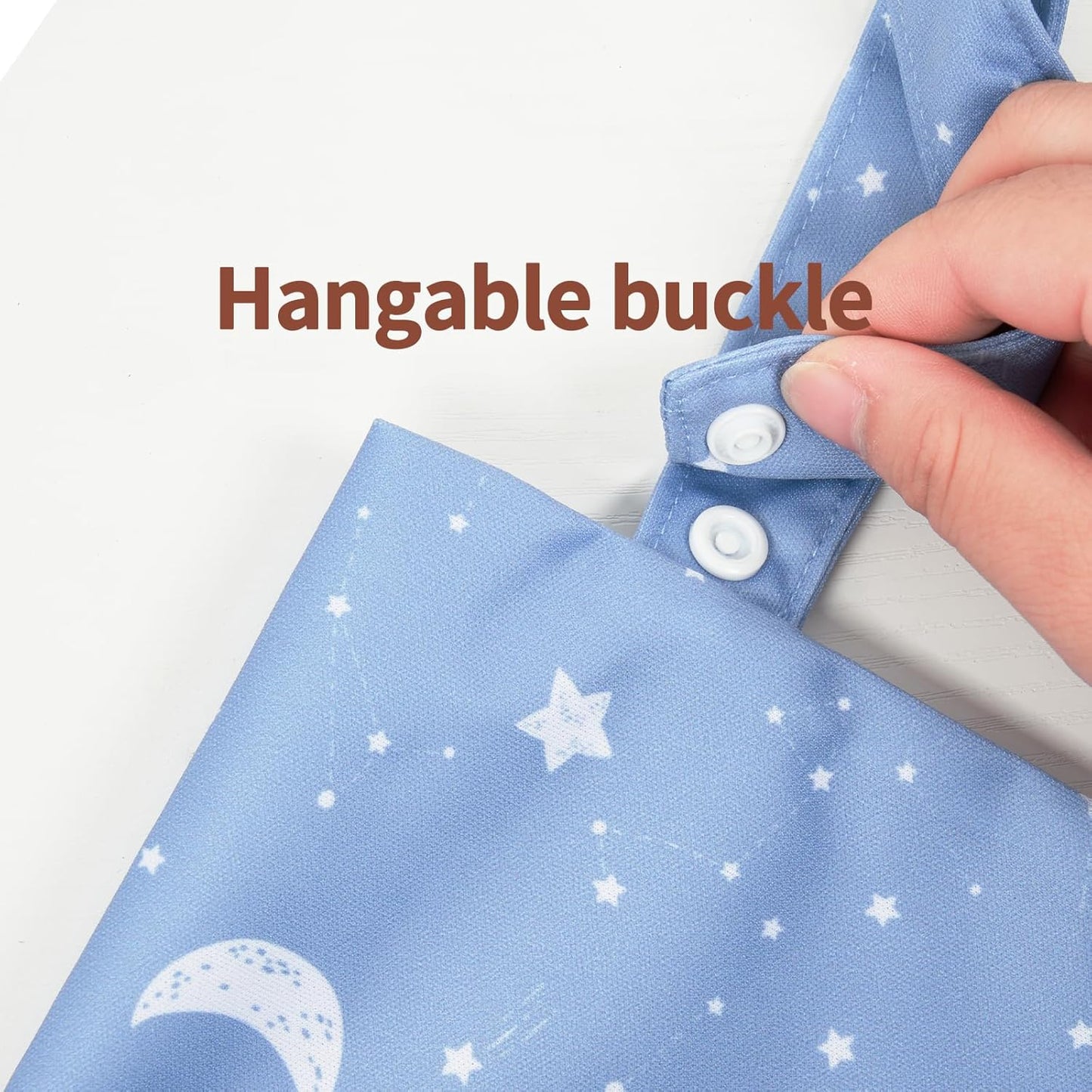 HappyFlute 9 Sets Newborn Baby Cloth Pocket Diapers Adjustable Reusable for Baby Boys and Girls(6-33 pounds,0-3 Years),One Wet Bag+4Diapers and 4Inserts (AD09)