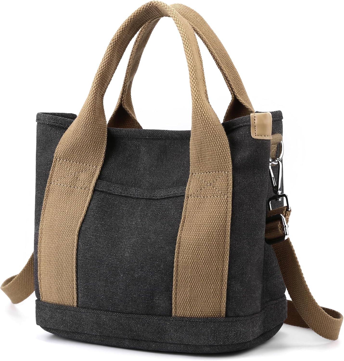 Small Tote Bag with Zipper Tote Bag for Women Canvas Crossbody Bag Shoulder Bag Satchel Hobo Bag Messenger Bag 2025