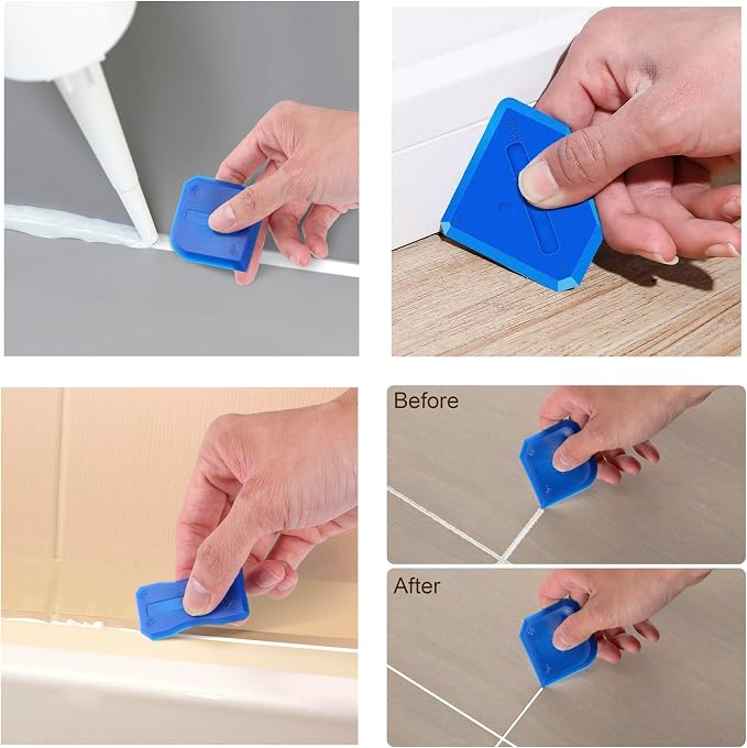 Caulking Nozzles for Sausage Caulking Guns and Hard Glue Guns, Reusable