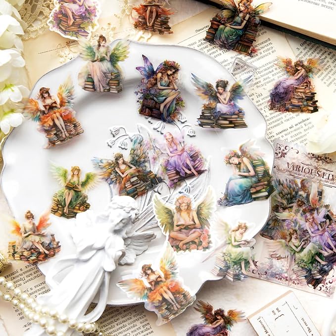 Yoksas Fantasy Butterfly Fairy Scrapbook Stickers