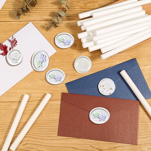 Paxcoo 20pcs Sealing Wax Sticks, Wax Seal Sticks, Glue Gun Sealing Wax Sticks