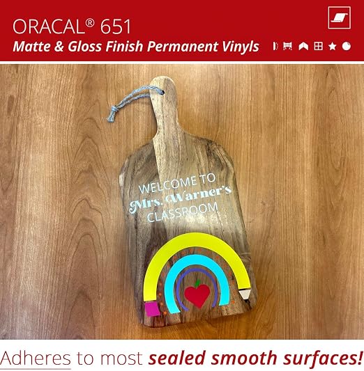ORACAL 651 Matte Burgundy Vinyl Durable Roll Easy to Weed Permanent Adhesive
