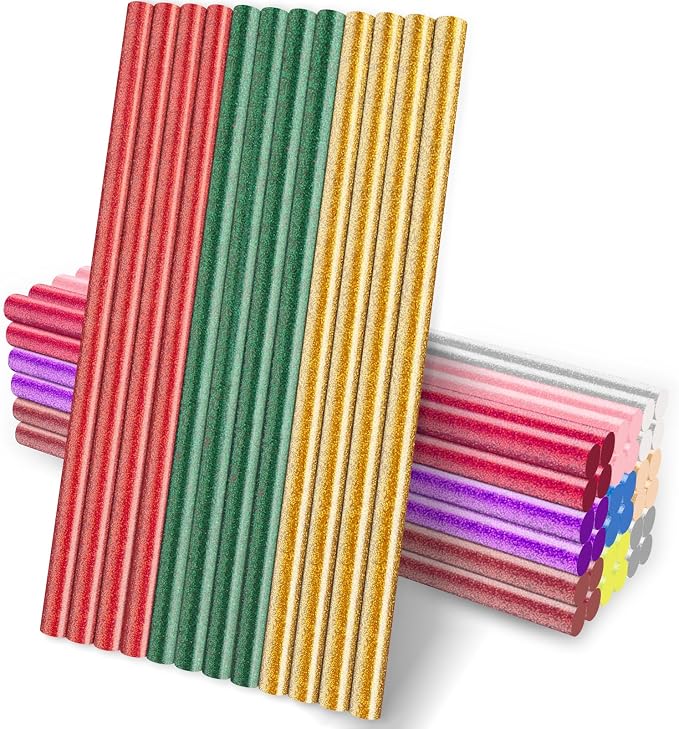 Manarty Colored Hot Glue Sticks, Glue Sticks