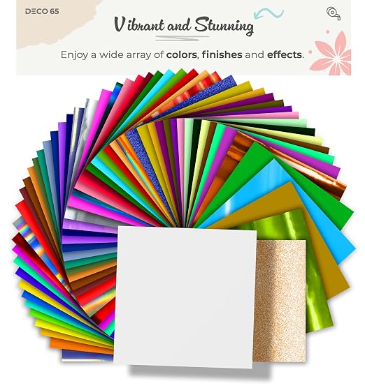 VViViD DECO65 Matte Pastel Light Grey Permanent Adhesive Craft Vinyl