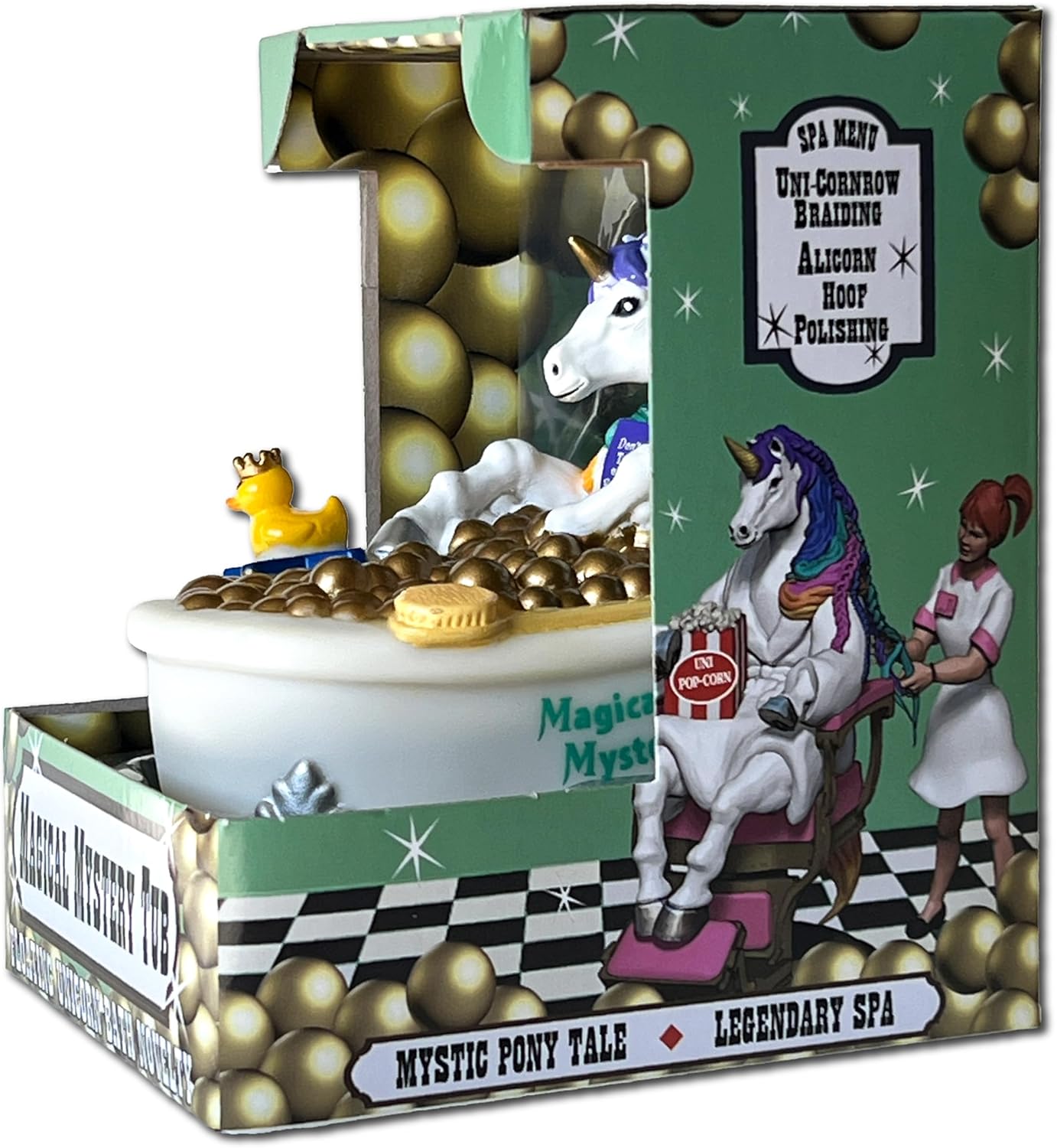 CelebriDucks - Magical Mystery Tub - Tubs Gone Wild Floating Bath Novelty - Collectible Bath Toy Gift for Kids & Adults of All Ages