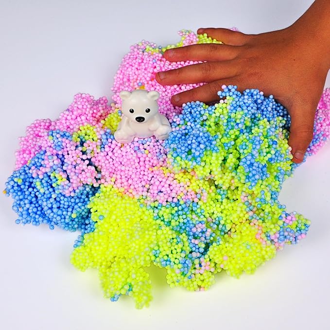 Silly Foam, Creative Modeling Foam Beads, Arts & Crafts, Sensory Play, Travel