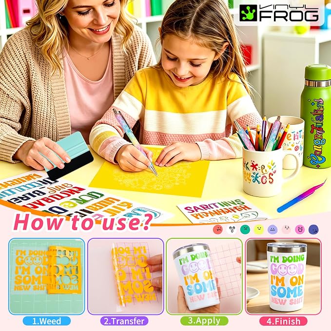VINYL FROG 45PCS Accessories Bundle