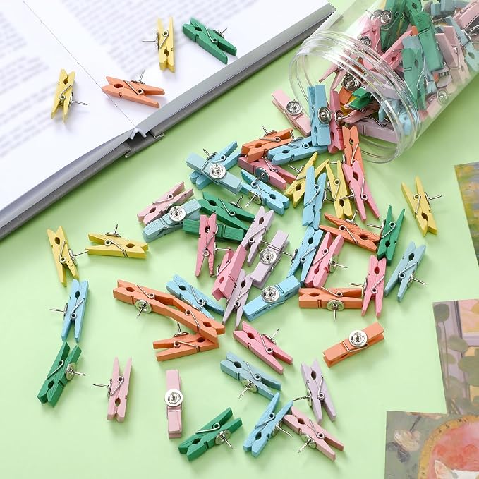Affrolling 200 Pcs Push Pin