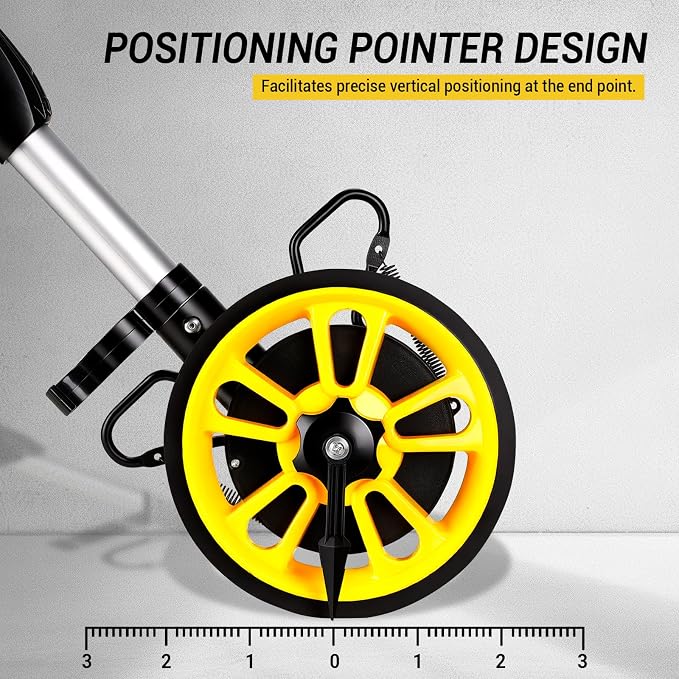 Measuring Wheel: DEKOPRO 6 Inch Digital Measuring Wheels, 4V Measure Wheel in
