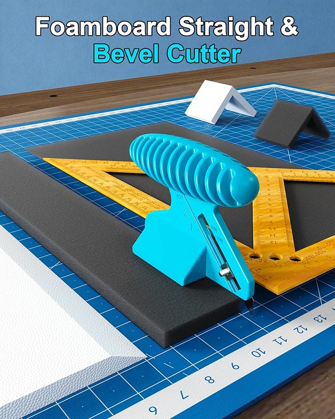 Foamboard Cutter Tool, FoamBoard Straight/Bevel Cutter Used to Cut Eva Foam