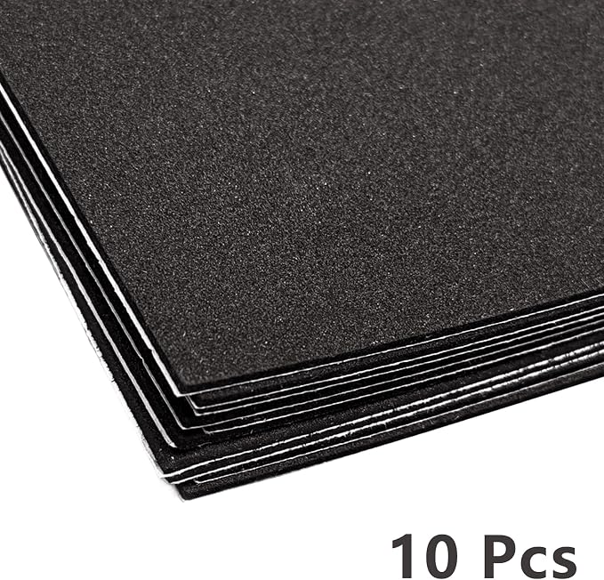 Adhesive Foam Sheets, 7x11.3 Inch Craft Eva Foam Sheets, 2mm Thick 10 Pcs