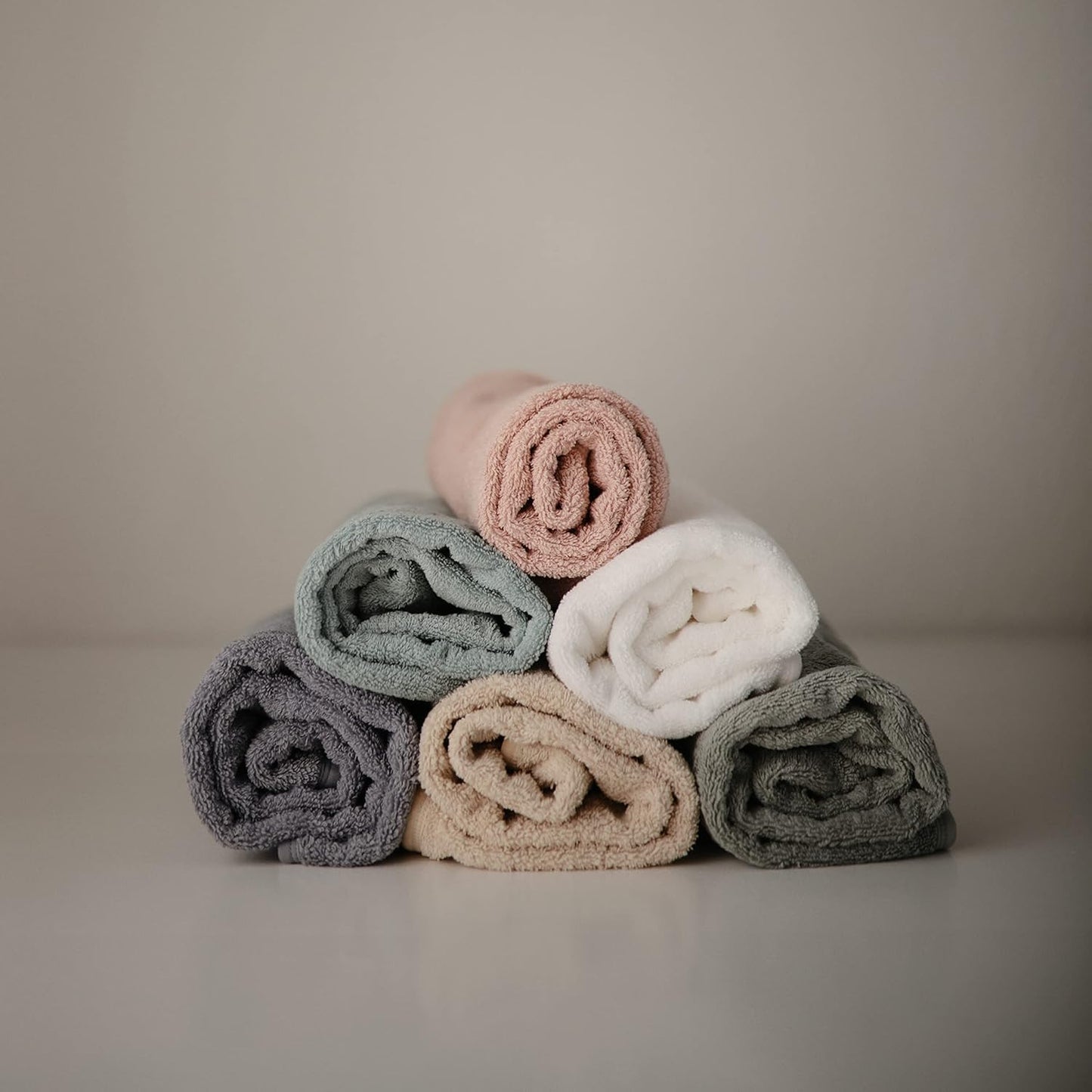 mushie Baby Hooded Towel | Organic Cotton (Tradewinds)