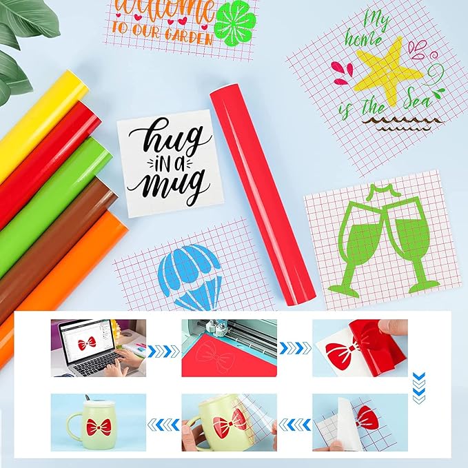 IModeur Red Permanent Vinyl, Bundle