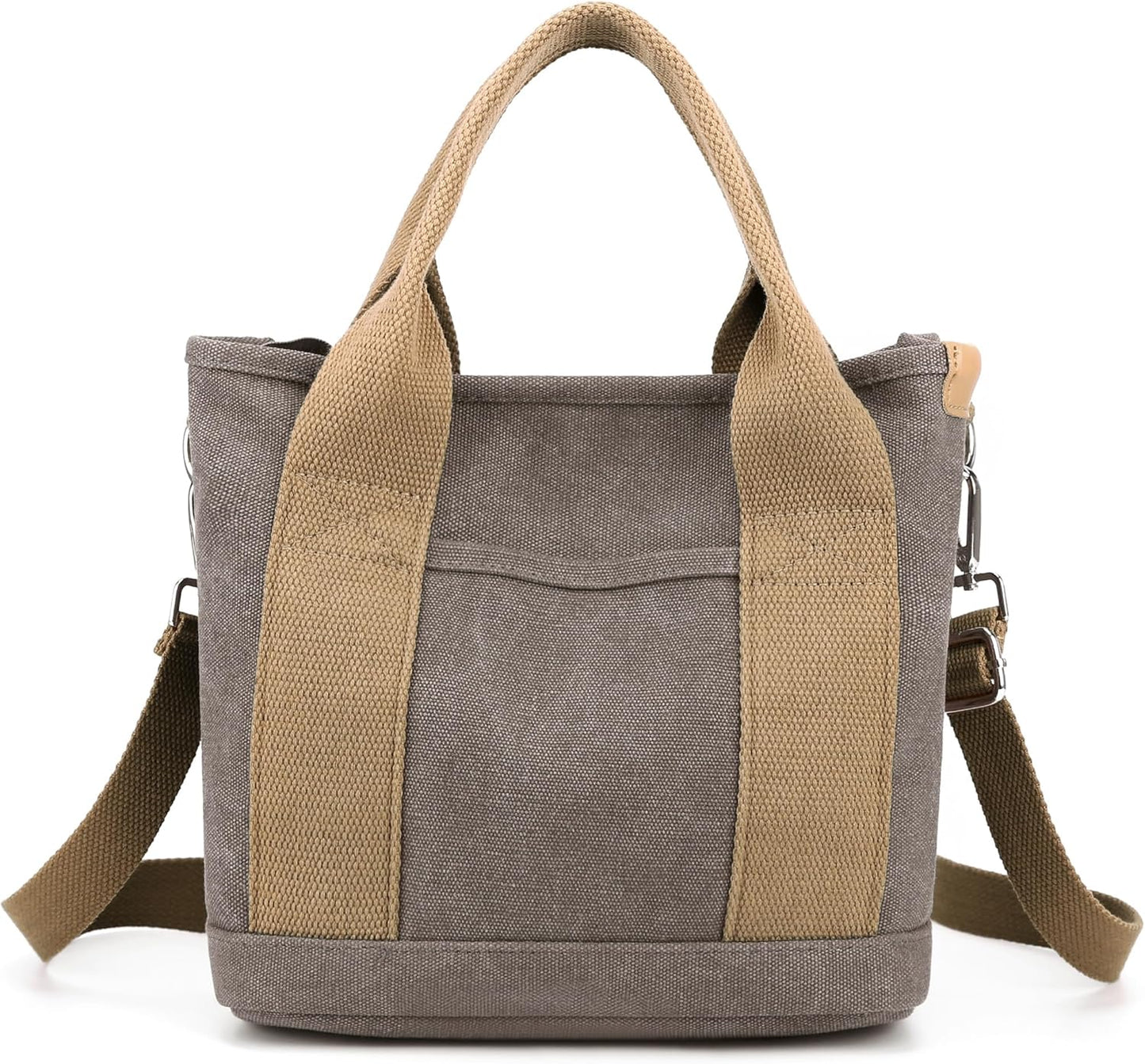 Small Tote Bag with Zipper Tote Bag for Women Canvas Crossbody Bag Shoulder Bag Satchel Hobo Bag Messenger Bag 2025