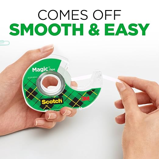 Scotch Magic Tape, 6 Tape Rolls