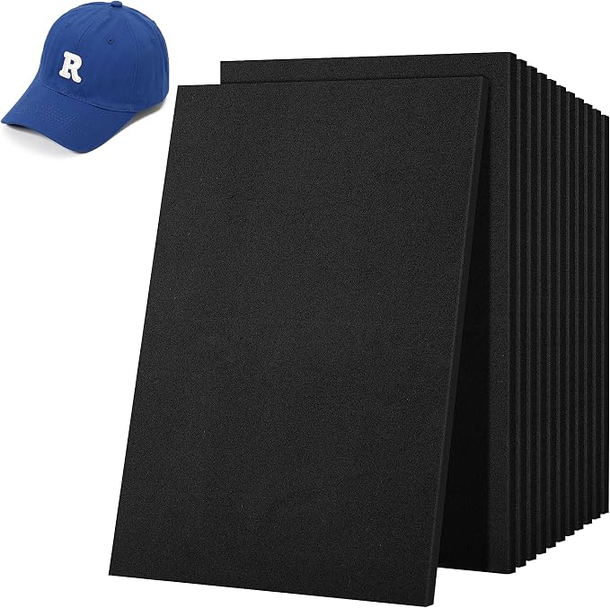 codree 8 Pcs 3mm Thick Embroidery Foam- 6 x 9 Inch EVA Foam Sheets