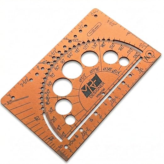Designer – 15-in-1 Credit Card Multitool Ruler – Aluminium Wallet Multitool Card