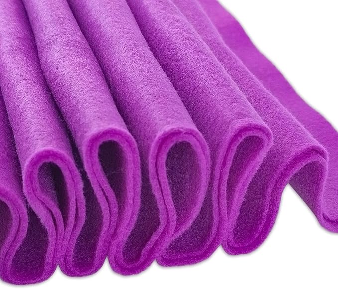Jtnohx Color Felt for Crafts, 1 Square Yard Felt Fabric, 1.4mm Thickness