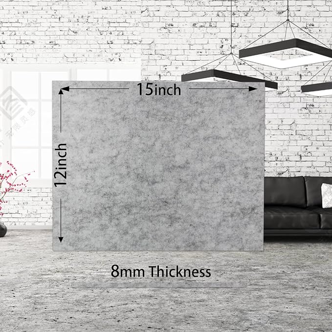 8 MM Thick Furniture Pads 6 Pack, Cuttable Pads