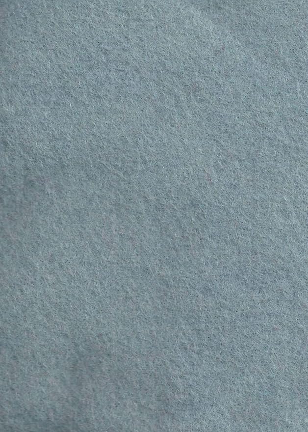 Love Bug Blue - Vintage Blue - Wool Felt Oversized Sheet - 35% Wool Blend - 1