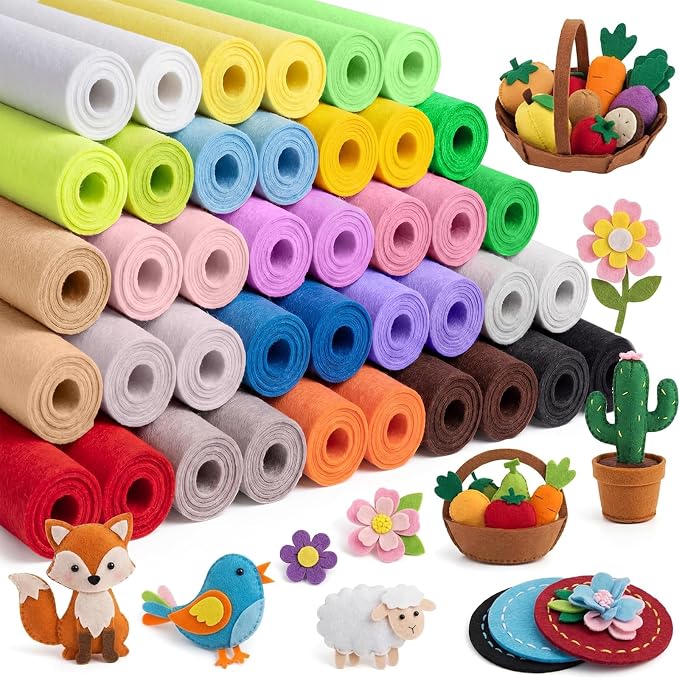 40 Rolls 8 x 35 Inches Felt Sheet