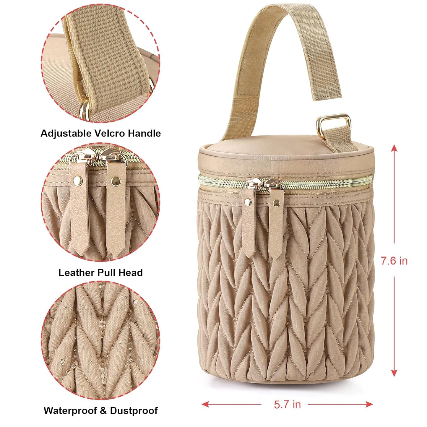 Accmor Breastmilk Cooler Bag, Insulated Baby Bottle Cooler Tote Bags for Nursing Mom Daycare
