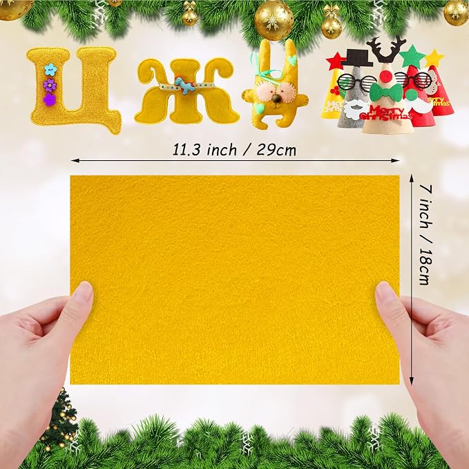 Jtnohx Stiff Felt Sheets, Craft Felt Square
