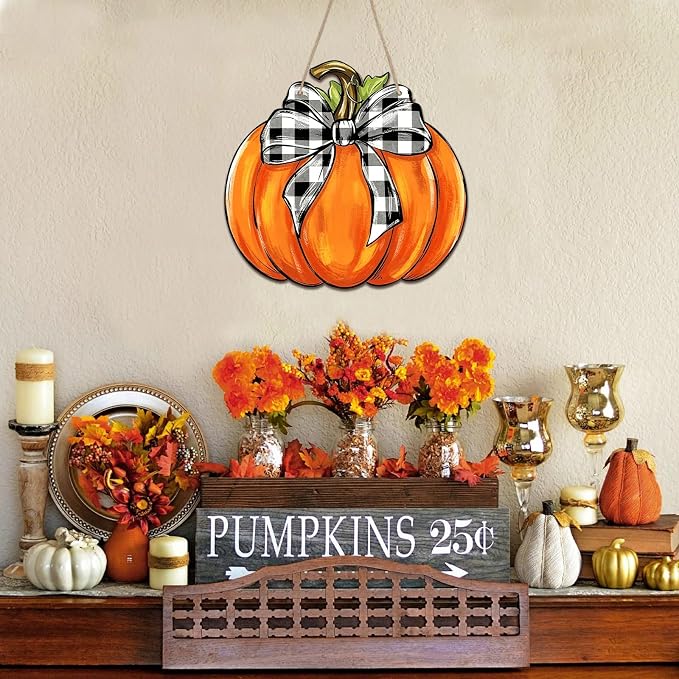 Unfinished Fall Wreaths Wood Crafts to Paint Set of 3, Unfinished Wood Cutouts