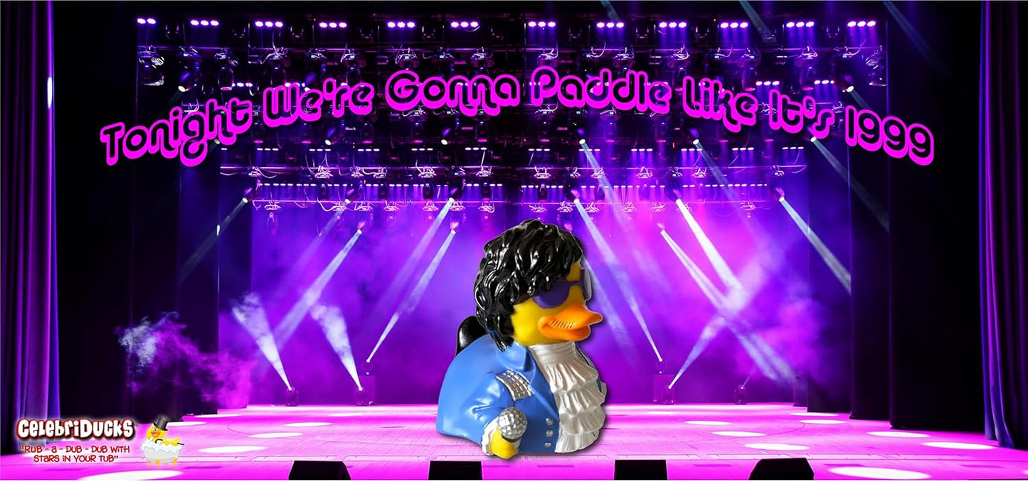 CelebriDucks - Paddle Like It's 1999 - Floating Rubber Ducks - Collectible Bath Toy Gift for Kids & Adults of All Ages
