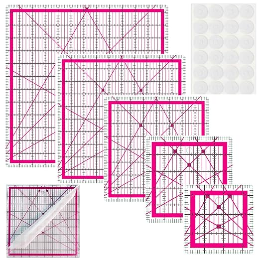 5 Quilting Rulers, Quilting Square | Square Rulers, Square Quilting Rulers