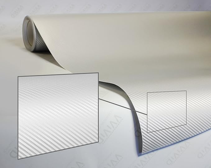VViViD Craft 3D Carbon Fibre Textured Vinyl Sheet 1ft x 5ft