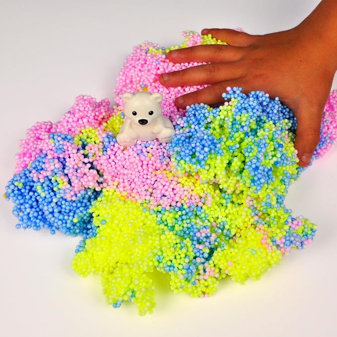 Silly Foam, Creative Modeling Foam Beads, Arts & Crafts, Sensory Play, Travel