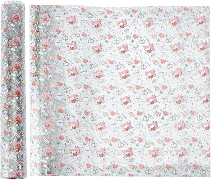 Printed TPU Jelly Faux Leather Fabrics, 11.8 x 47.2 Inch Clear TPU Vinyl Sheets