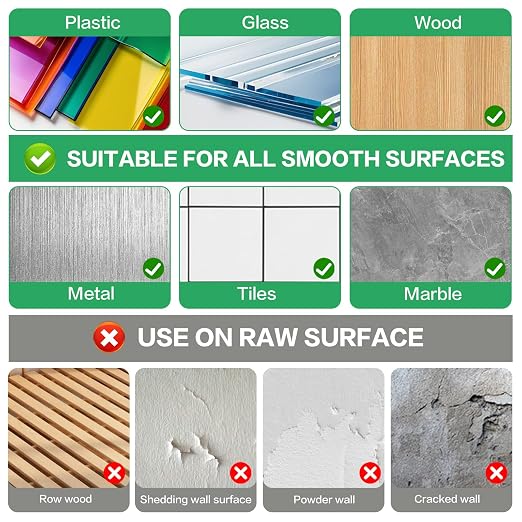 MINGXIN 100Pcs Double Sided Foam Tape Pads, Double Coated Pre-Cut Oval Mounting