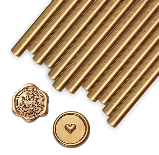 Pack of 50 Premium Mailable Glue Gun Sealing Wax Sticks
