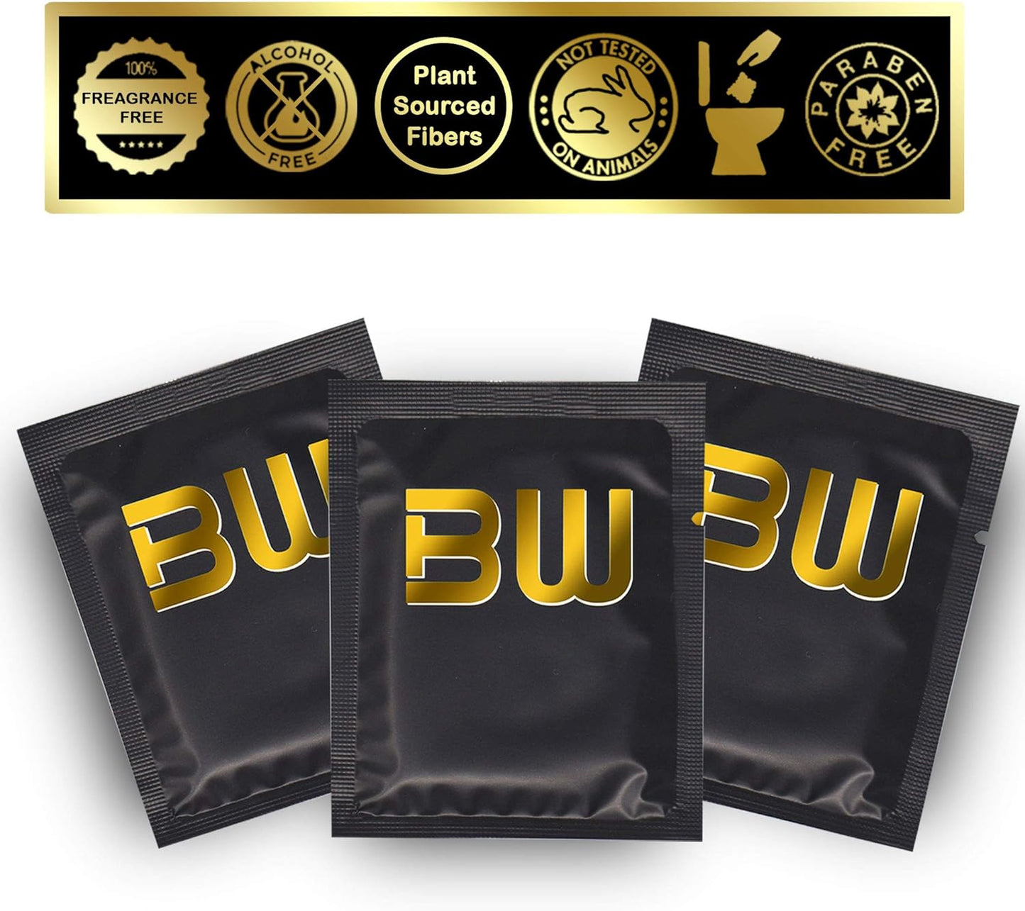 BOOTY WIPES for Men - 30 Individually Wrapped Flushable Wipes for Adults, Flushable Wet Wipes Great for Travel, pH Balanced, Infused with Vitamin-E & Aloe