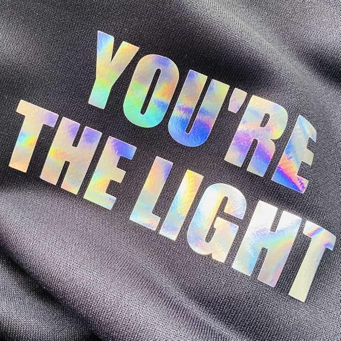 Holographic Rainbow Silver Foil HTV Heat Transfer Vinyl